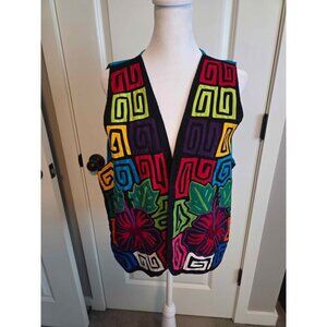 Vintage colorful 90s vest like new